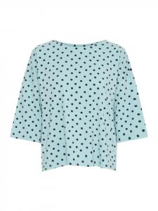 Fransa Футболка с длинными рукавами FRSIVA оверсайз, цвет Aquifer Mix