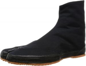 Японская обувь Marugo Kaisoku Tabi черная с 5 зажимами, черный