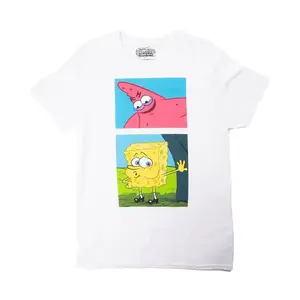 Футболка SpongeBob SquarePants Nature Pants, белый