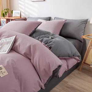 LUOLAI HOME Комплект постельного белья 1,5M, 4 предмета, простыня, размер 200x230 см