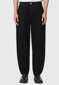 Свободные джинсы curve Allsaints, Washed Black