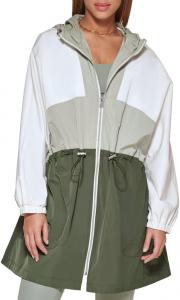 Женская свободная куртка-дождевик Levi's с цветными блоками, Green