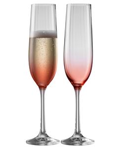 Набор из 2 хрустальных флейт Galway Crystal Erne Belleek Pottery,