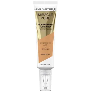 Тональный крем miracle pure для улучшения кожи Max Factor, 30 мл., цвет warm sand