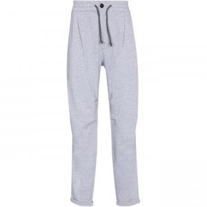 Вязаные спортивные штаны мужские Brunello Cucinelli, серый