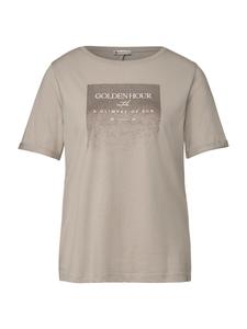 Рубашка STREET ONE, темно-бежевый