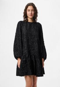 Платье Pieces PCGRETCHEN SHORT, Black/Mottled Black