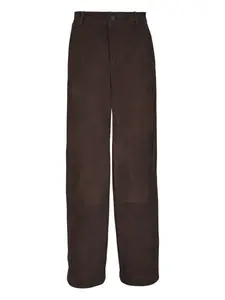 Брюки с панелями Vince, коричневый