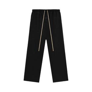 Брюки Fear of God Essentials Brushed Relaxed Pant 'Black', черный