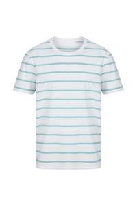 Полосатая футболка Front Row, белый