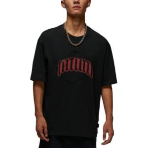 Jordan Футболка Tatum мужская black/university red
