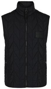 Стеганый жилет Ferragamo Chevron, синий