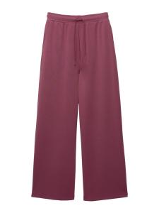 Брюки свободного кроя Pull&Bear, Berry