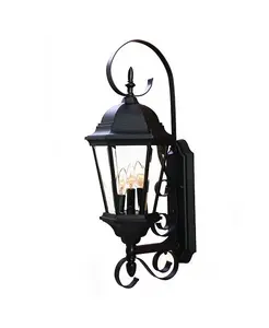 Настенный светильник с тремя лампами темно-коричневого цвета с поворотным кронштейном Slickblue, black