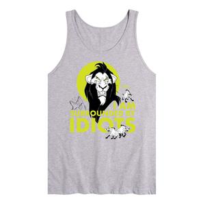 Футболка с рисунком «Злодеи Диснея, большие и высокие, в окружении идиотов» Licensed Character