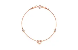 TIFFANY & CO. Браслет женский розовое золото