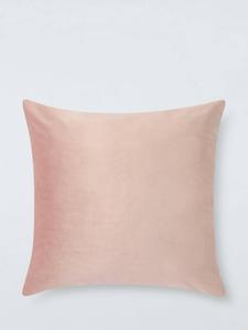 Квадратная бархатная подушка John Lewis ANYDAY, Plaster