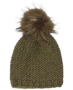 Бейсболка с обратной вязкой Reverse Jersey Knit Beanie Echo 23, зеленый