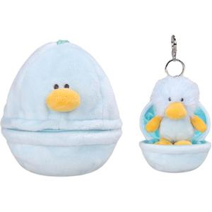 Плюшевый кулон в виде загадочной перепелиной куклы высотой 13cm NICI, синий