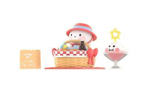 Bobo&coco Let's Go Camping коллекция мистические боксы одиночный мистический бокс/полный бокс 12 шт POP MART