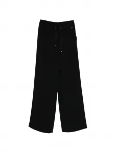 Брюки с высокой талией Herno, черный