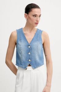 Джинсовая жилетка Morgan, синий