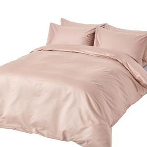 Постельное белье Homescapes бежевый, 200/200 см