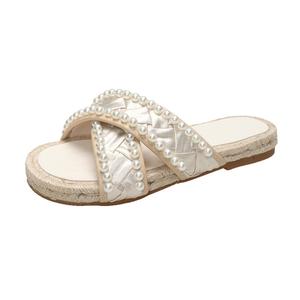 Тапочки-слайды женские, устойчивые к истиранию TAFN, White