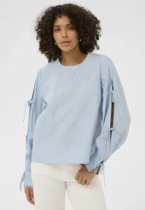 Блузка «калевия» Kaffe, Powder Blue Stripe
