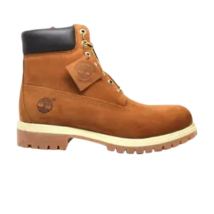 Ботинки Timberland Premium 6 Inch с логотипом, коричневый / черный