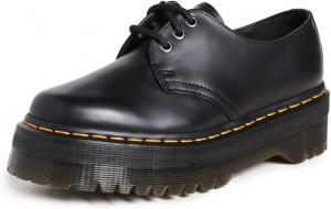 Туфли Dr. Martens Unisex-Adult V 1461 Quad Mono, черный