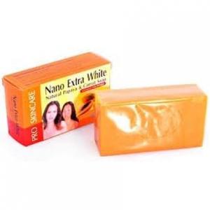 Мыло Nano Extra White Natural Papaya & Carrot
