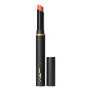 Увлажняющая матовая помада Powder Kiss Velvet Blur Slim MAC, Sorry Not Sorry (dirty pumpkin orange)