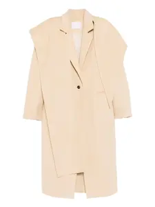 Однобортный тренч Ych, желтый