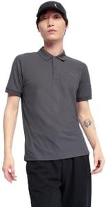 Мужская повседневная поло-рубашка Aigle из быстросохнущей ткани Coolmax, темно-серый