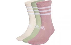 Унисекс гольфы Adidas, 3 Pack (фиолетовый+зеленый+желтый)