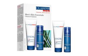 Набор для ухода за кожей лица JIAOYUNSHI Men's: увлажняющий крем для лица 50мл + активный очищающий гель 125мл CLARINS