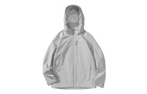JACK WOLFSKIN Водостойкая ветрозащитная дышащая ветровка Men's, Downpour Gray/6920