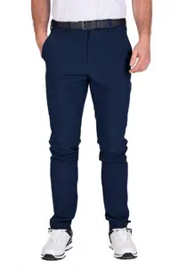 Эластичные зауженные брюки для гольфа Tour Island Green, темно-синий