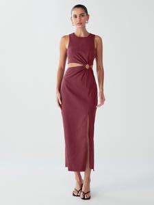 Платье BWLDR Marigot, бордовый