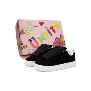 UNIITY Износостойкие низкие кроссовки, женские, черные