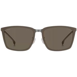 Солнцезащитные очки 1465fs r80 sp ne Hugo Boss, серебряный