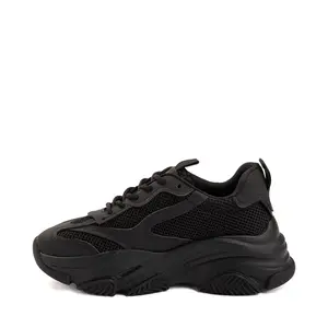 Кроссовки Womens Steve Madden Possession Platform Sneaker, цвет Black Monochrome