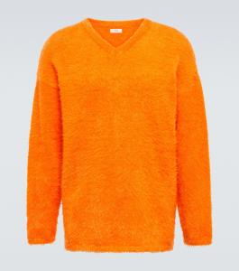 Начесанный свитер ERL, Bright Orange