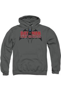 Batman Dark Detective Adult Pull Over Hoodie / Толстовка с капюшоном Gildan, цвет charcoal