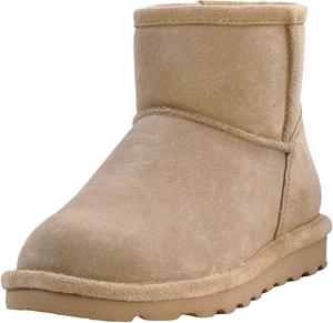 Женские ботинки BEARPAW Alyssa | Замшевые ботинки до щиколотки 5" | Легкие зимние ботинки для женщин | Разные размеры и цвета, Birch