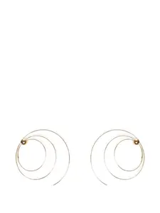 Спиралевидные серьги Alaïa, золотой