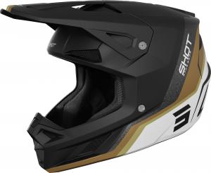 Мотокроссовый шлем Shot speed atomic mips, Gold Matte