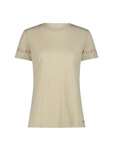 Женская футболка бежевого цвета cmp