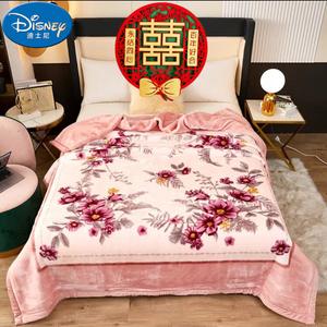 Disney Одеяло свадебное 200х230 см, 3,5 кг, утолщенное, с узором роз, в подарочной упаковке